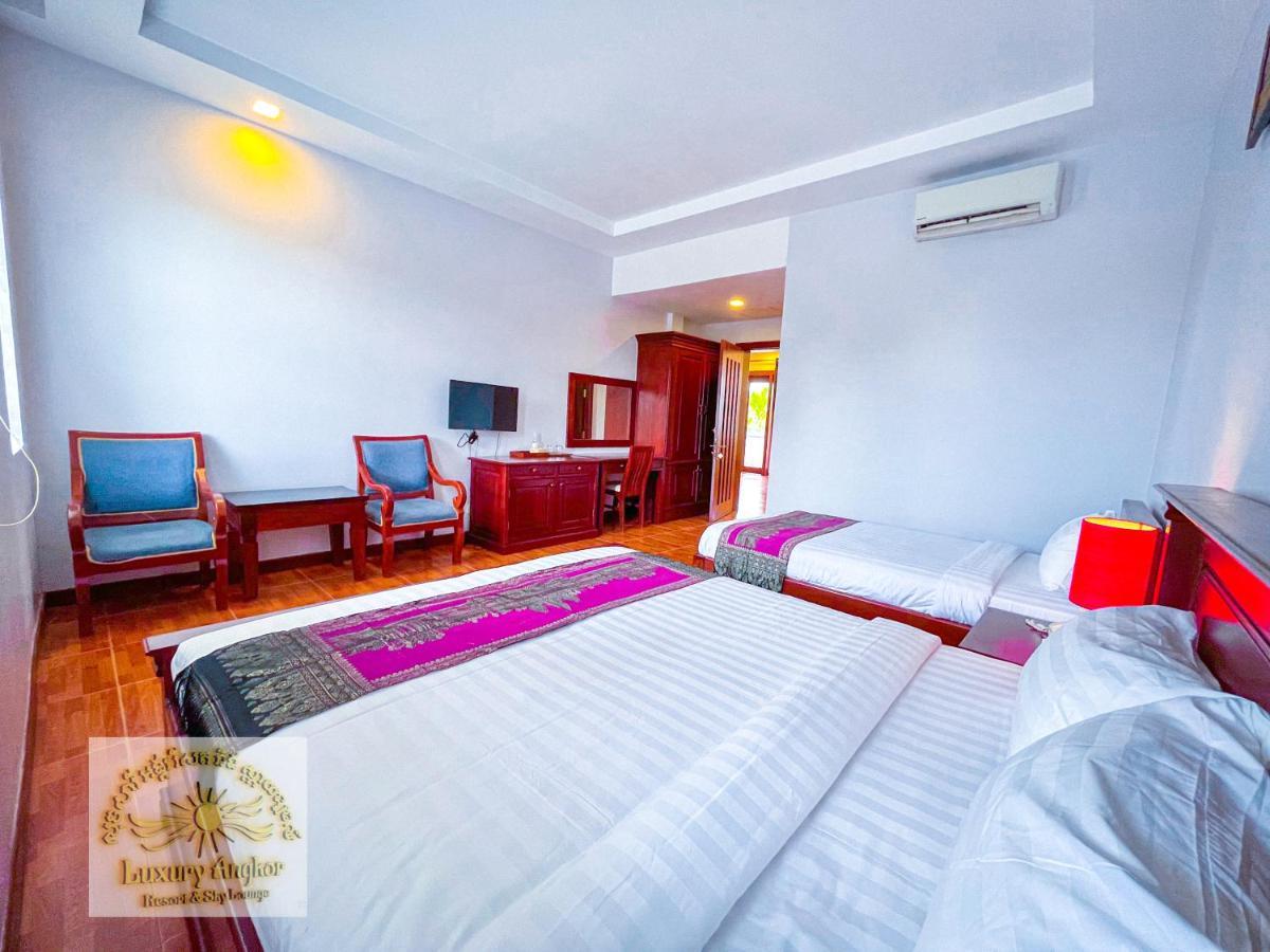 סיאם ריפ Luxury Angkor Resort & Sky Lounge מראה חיצוני תמונה